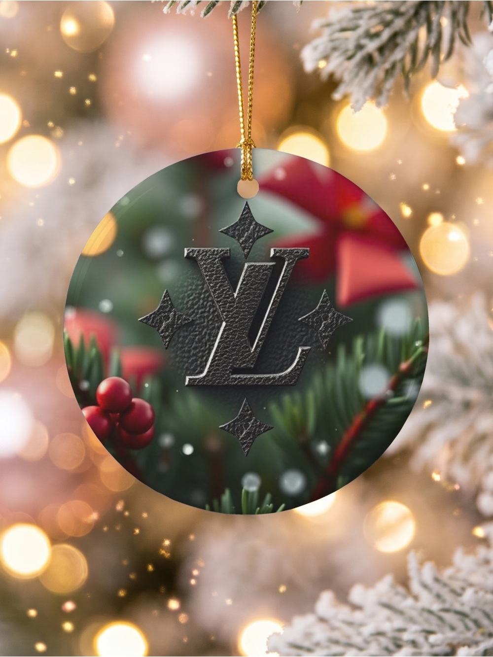 HANDMADE FASHION Ceramic Christmas Ornament